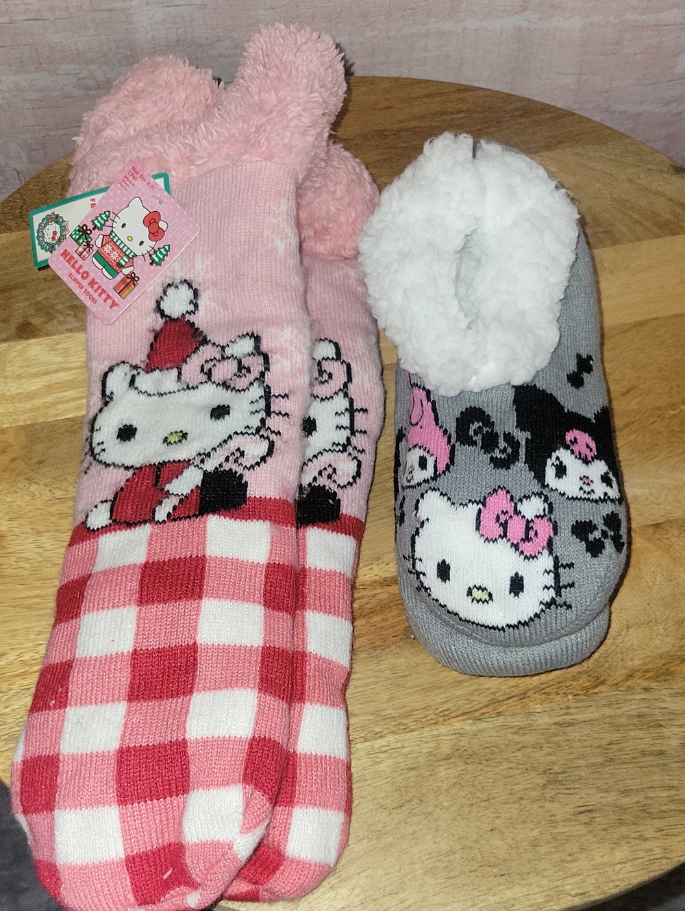 Hello Kitty Slipper Socks